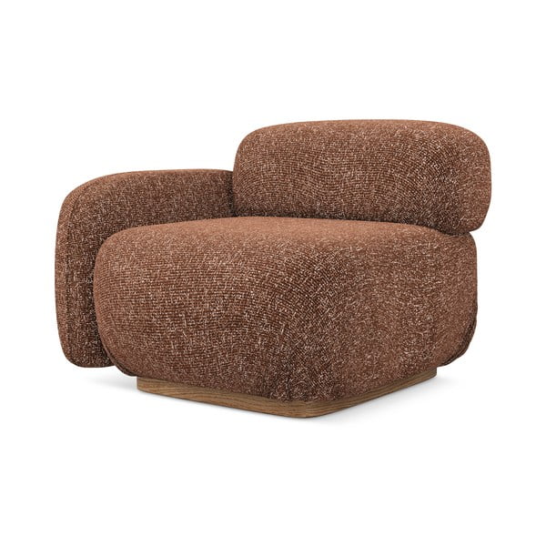 Modul pentru canapea modulară portocaliu/maro (cu colț pe partea stângă) Ailani – Makamii-image-2