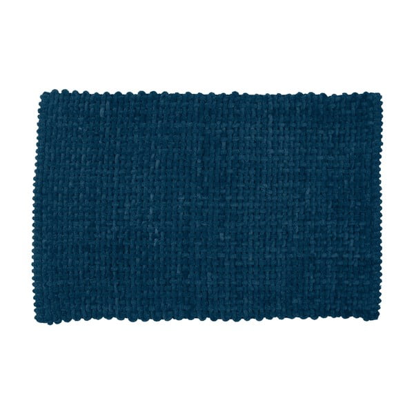 Covoraș de baie albastru închis din material textil 50x80 cm Covelo – Wenko