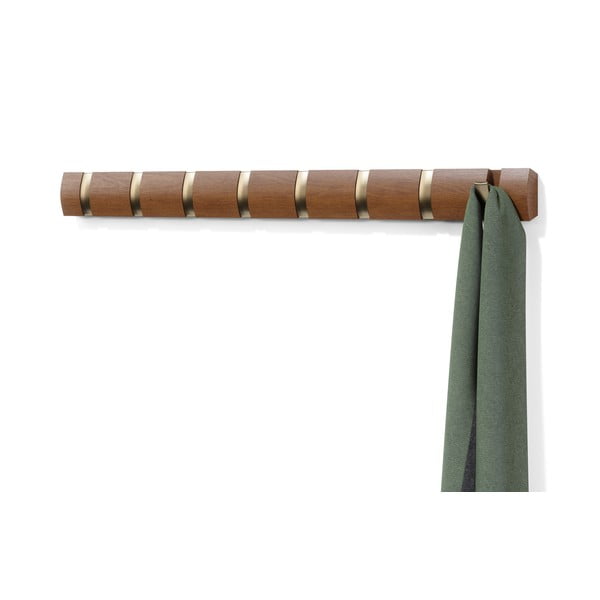 Cuier de perete maro din lemn de plop Flip – Umbra-image-4