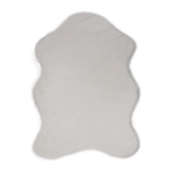 Covor din blană artificială Pelus White, 150 x 200 cm, alb