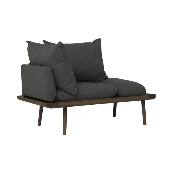 Canapea gri antracit 127 cm Lounge Around – UMAGE