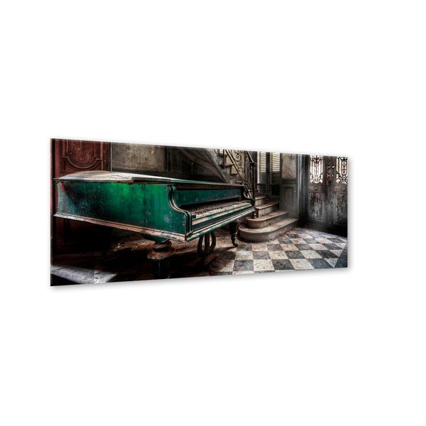 Tablou Styler Glas Piano, 50 x 125 cm-image-1
