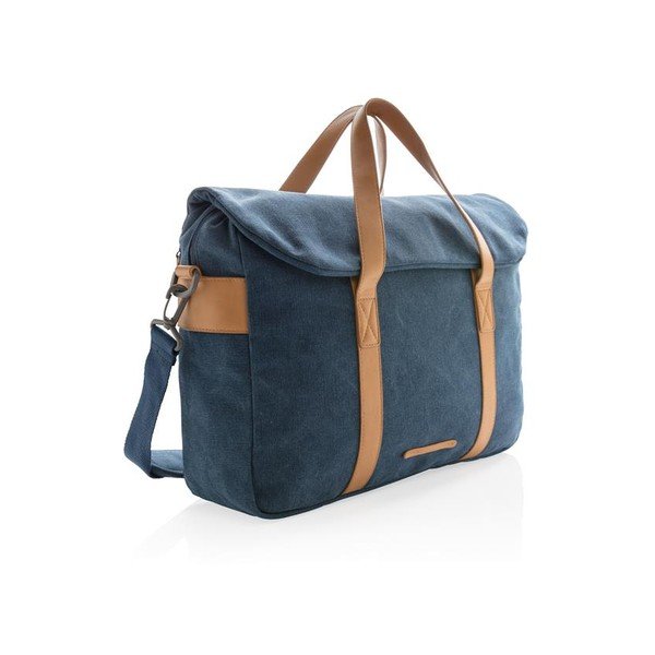 Geantă din pânză pentru laptop 15,6'' XD Collection, 16 l, albastru