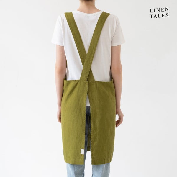 Șorț din in Crossback – Linen Tales-image-2