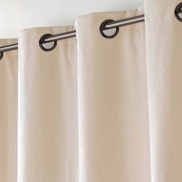 Draperie bej din catifea 140x260 cm Olympe – douceur d'intérieur-image-3
