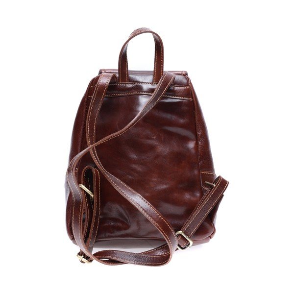 Rucsac din piele Roberta M Francesca,maro-image-3
