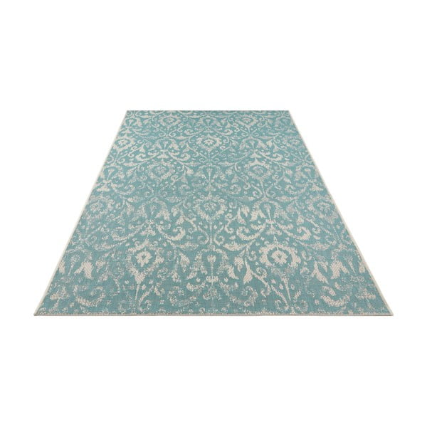 Covor de exterior NORTHRUGS Hatta, 70 x 140 cm, bej - turcoaz-image-2
