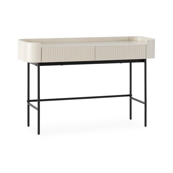 Masă consolă crem 40x120 cm Willa – MOME-image-3