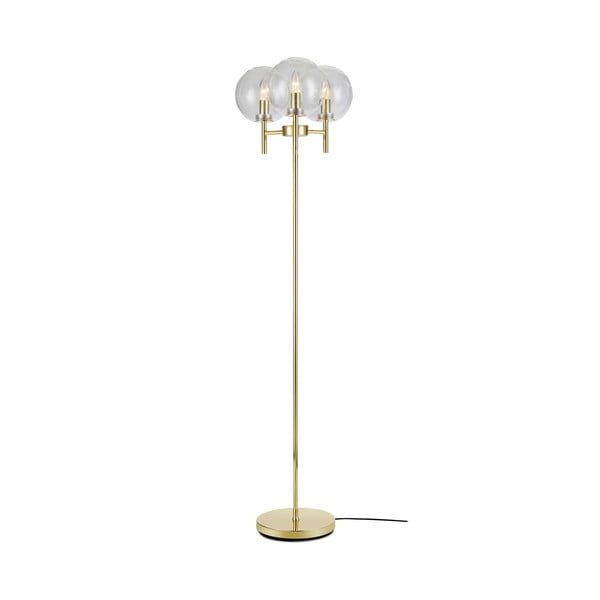 Lampadar Markslöjd Crown 3L, înălțime 1,47 cm, auriu