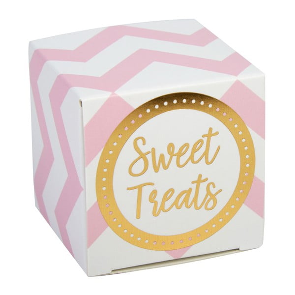 Set 10 cutii pentru dulciuri Neviti Pattern Works, roz