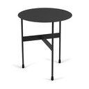 Măsuță auxiliară rotundă din metal ø 40 cm Mira – Spinder Design