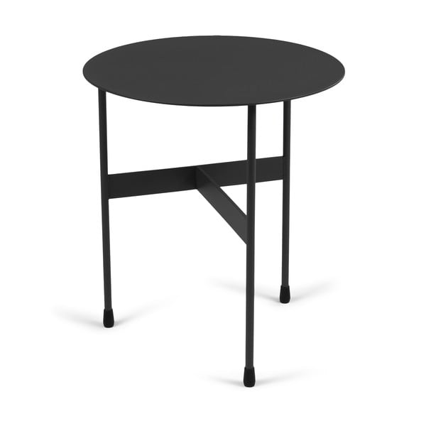 Măsuță auxiliară rotundă din metal ø 40 cm Mira – Spinder Design