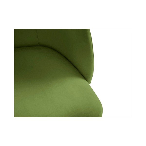Scaun cu tapițerie de catifea Windsor & Co Sofas Aurora, verde-image-4
