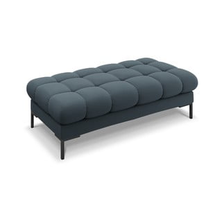 Bancă tapițată Cosmopolitan Design Bali, 133 cm, albastru închis