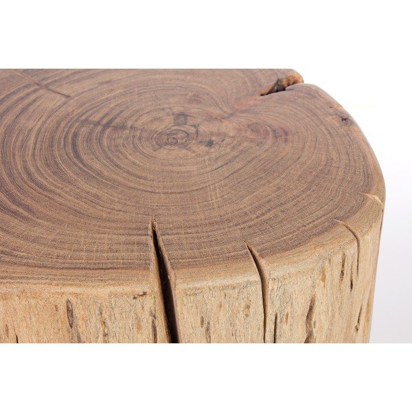 Scaun tip taburet în culoare naturală din lemn de acacia Artur – Bizzotto-image-3