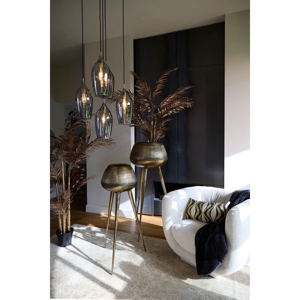 Suport pentru flori din metal ø 44 cm (înălțime 124 cm) Marielle – Light & Living-image-1