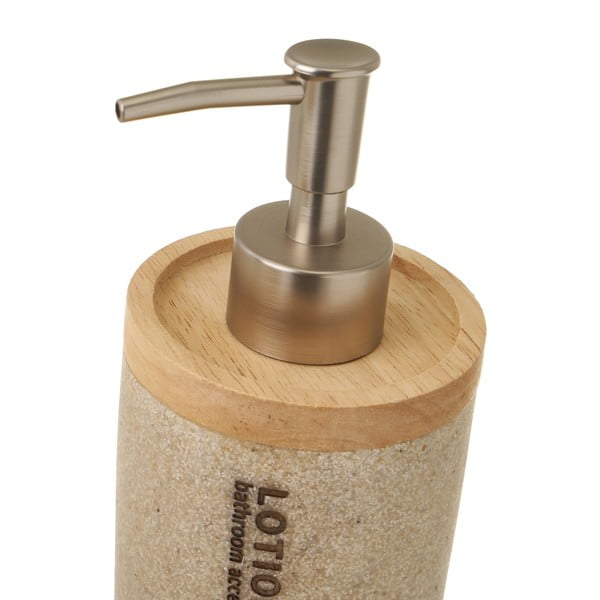 Set de accesorii de baie bej – Casa Selección-image-3