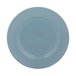 Farfurie albastră din gresie ø 27 cm Linear - Mason Cash