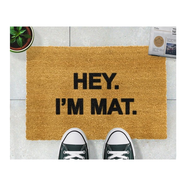 Covor intrare Artsy Doormats I'm Mat, 40 x 60 cm