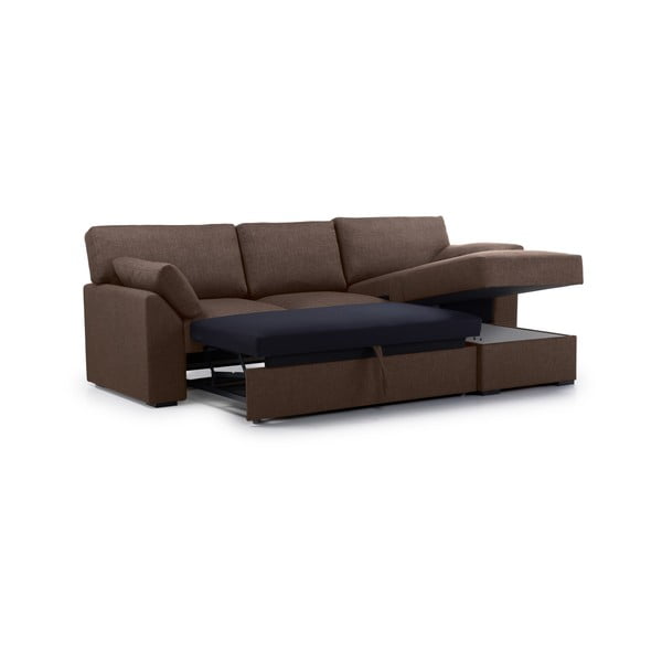 Colțar maro extensibil (cu colț pe partea dreaptă) Janson – Scandic-image-3