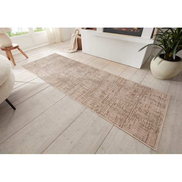 Covor tip traversă maro/bej 80x200 cm Terrain – Hanse Home-image-1
