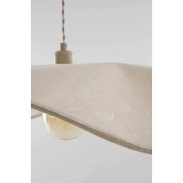 Lustră crem din hârtie ø 70 cm Monchi – Jotex-image-3
