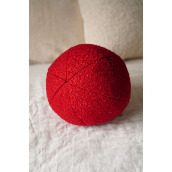 Pernă decorativă din material bouclé ø 25 cm Top – Mioli Decor-image-3