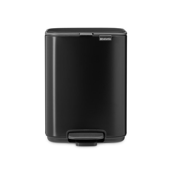 Coș de gunoi negru mat cu pedală din oțel 4 l Bo – Brabantia-image-3