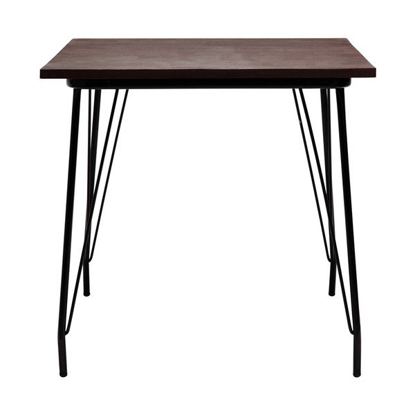 Masă de dining din lemn de ulm ø 80 cm District – Premier Housewares-image-4