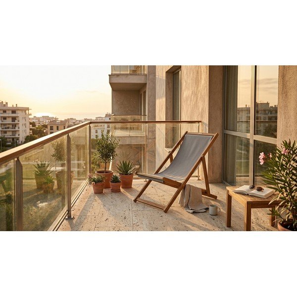 Șezlong de grădină gri/în culoare naturală din lemn masiv Dionysus – Bonami Essentials-image-2
