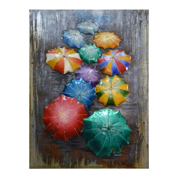 Tablou artizanal Vivorum Raining Day, 75 x 100 cm