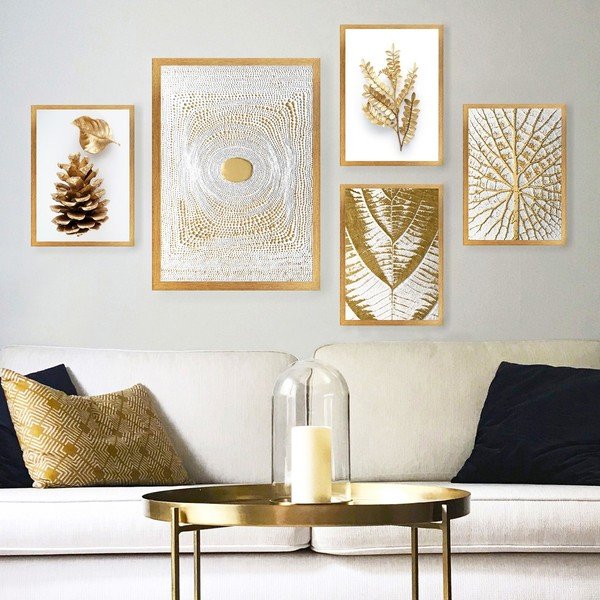 Tablouri 5 buc. 34x44 cm – Wallity-image-1