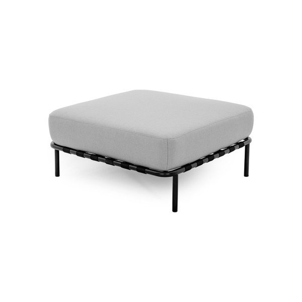 Taburet de grădină gri deschis Salve – Sit Sit-image-3