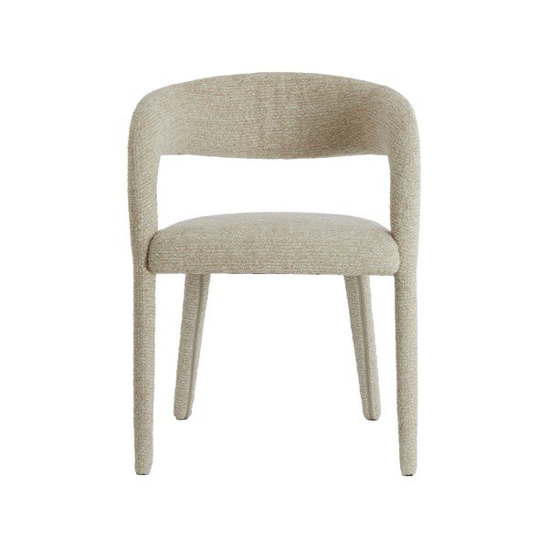 Scaun de dining bej cu cotiere tapițat Kyran – Light & Living-image-2