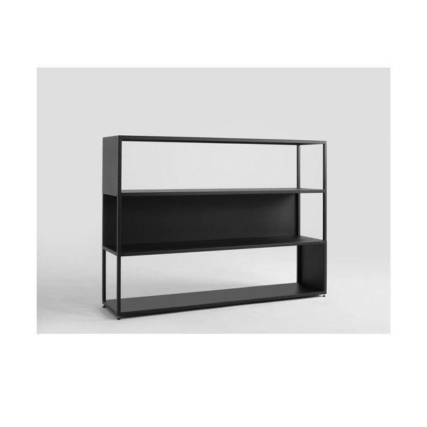 Bibliotecă CustomForm Hyller Side, negru-image-4