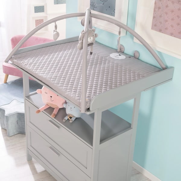 Covoraș de joacă  pentru copii gri deschis Roba style – Roba-image-2