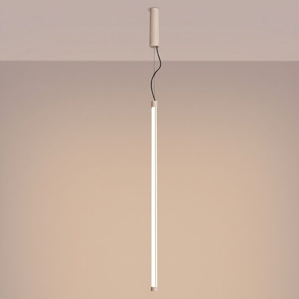 Lustră bej LED din metal ø 6 cm TRANG – Thoro-image-1
