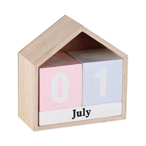 Calendar de lemn retro Maiko House