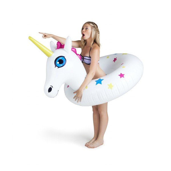 Colac gonflabil pentru piscină Big Mouth Inc., Unicorn-image-1