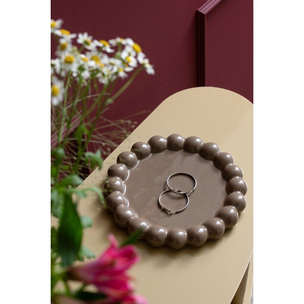 Tavă decorativă din ceramică ø 20 cm Cadiz Dotty – PT LIVING-image-1