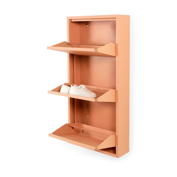 Pantofar somon cu deschidere înclinată din metal 50x103x15 cm Billy – Spinder Design-image-2