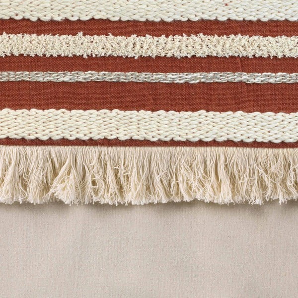 Draperie cărămizie-în culoare naturală din bumbac 140x240 cm Atlas – douceur d'intérieur-image-3