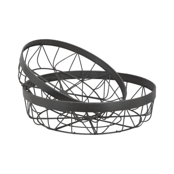 Set 2 coșuri pentru fructe Mauro Ferretti Raw Set-image-4