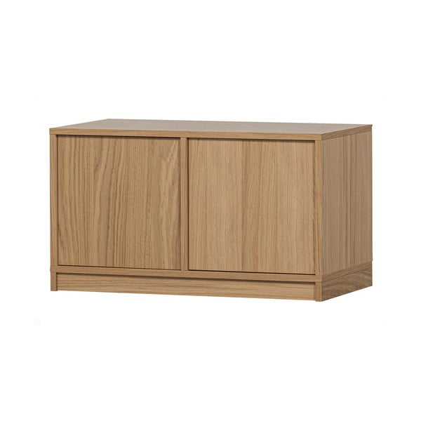 Comodă TV modulară cu aspect de lemn de stejar 77x44 cm Modulair – vtwonen-image-2