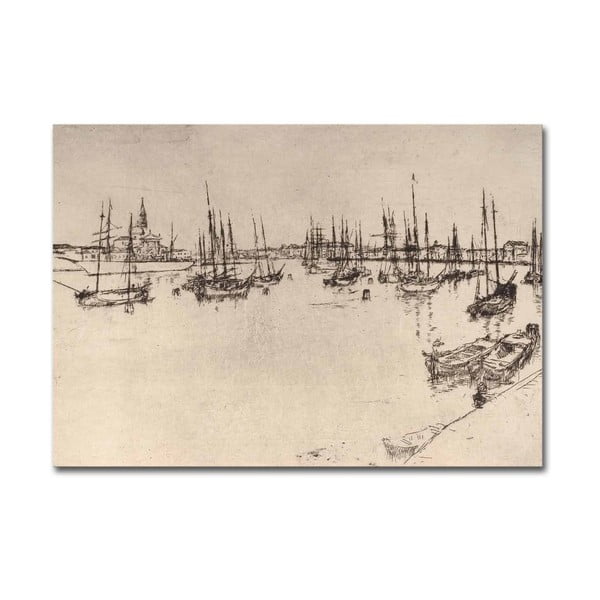 Tablou tip replică 100x70 cm James Abbott McNeill Whistler – Wallity