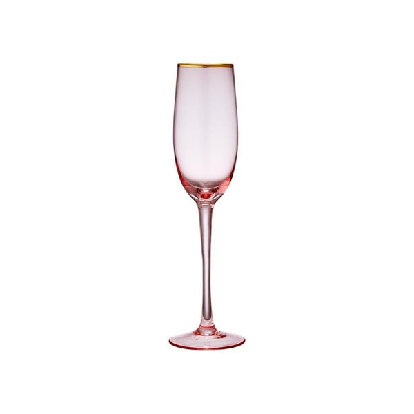 Pahar de șampanie Ladelle Chloe, 250 ml, roz