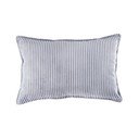 Pernă decorativă pentru copii albastră cu tapițerie din catifea reiată Bolster – Wigiwama