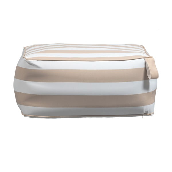 Puf de grădină gonflabil alb/bej Sit On Air – vtwonen-image-3