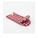 Mănușă de bucătărie din in Red Gingham – Linen Tales