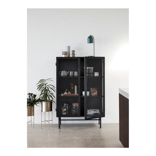 Set 2 ghivece pe piedestal Hübsch Gardo, arămiu-image-3